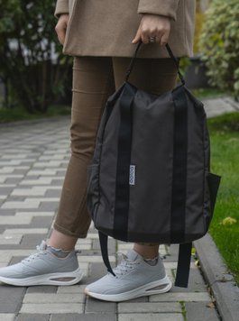 Рюкзак-антикрадій OOLOO Кенгуру mini 40x30x12 см, антрацит 2700 30004100 фото
