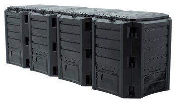 Компостер садовый PROSPERPLAST MODULE COMPOGREEN 1600 л, черный 897959480 фото
