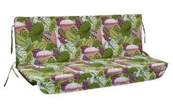Чохол подушки для гойдалки eGarden NASTIA VERDE 150x105x5 5646 фото