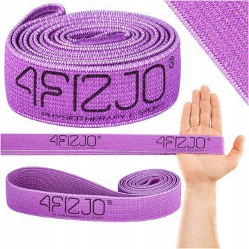 Еспандер-петля 4FIZJO Flex Power Band із тканини 20-27 кг Violet (P-5907739313119) 50003122 фото
