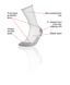 Шкарпетки InMove SPORT DEODORANT black/grey (44-46) 15235 фото 2