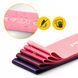 Фитнес-ленты 4FIZJO Mini Power Band набор 5шт 1-20кг розовый (P-5907739311443) 50002369 фото 4