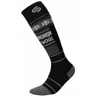 Термошкарпетки InMove SKI DEODORANT THERMOWOOL black/grey (44-46) 9557 фото