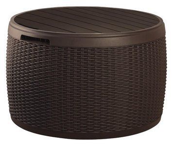 Ящик для зберігання KETER CIRCA RATTAN 132 л, коричневий 1651040135 фото