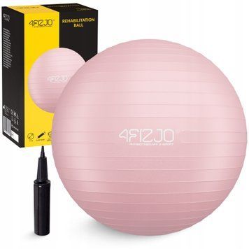 Мяч для фитнеса (фитбол) 4FIZJO 75 см Anti-Burst розовый (P-5907739317407) 50005350 фото
