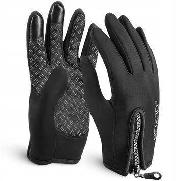 Рукавички для бігу 4FIZJO Size XL Black (P-5907739318145) 50004603 фото