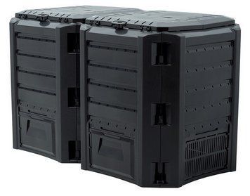 Компостер садовый PROSPERPLAST MODULE COMPOGREEN 800 л, черный 897959490 фото