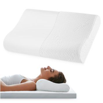 Подушка ортопедична 4FIZJO Ergo 40 x 60 см для сну White (P-5907739317018) 50004418 фото
