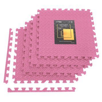 Мат-пазл (ластівчин хвіст) Cornix Mat Puzzle EVA 120 x 120 x 1 cм XR-0230 Pink 50004605 фото