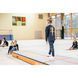 Надувной гимнастический коврик 4FIZJO Air Track Mat 500 x 100 x 15 см белый/оранжевый (P-5907739311795) 50004243 фото 2