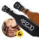 Пояс для важкої атлетики 4FIZJO шкіряний Size M Black (P-5905973404303) 50005452 фото 4