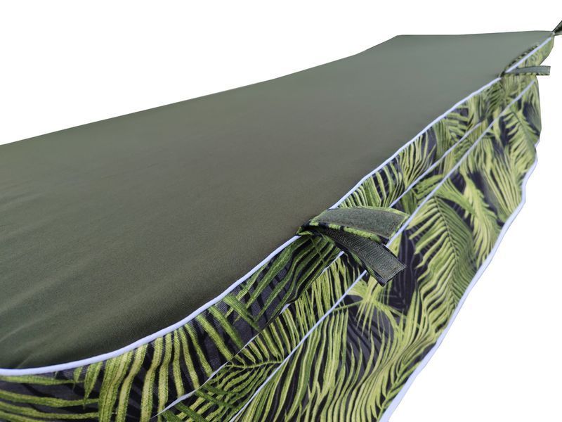 Комплект подушок для гойдалки eGarden KENTIA 170x110x6 темно-зелений тент 120х200 5254 фото