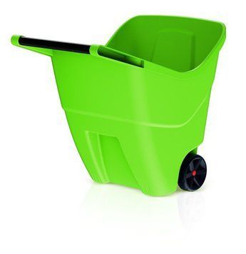 Садовая пластиковая тележка PROSPERPLAST LOAD & GO II, 85 л - оливковая 897959492 фото
