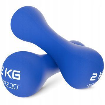 Гантелі вінілові 4FIZJO 8-shape 2 x 2 кг (P-5907739312020) 50002389 фото