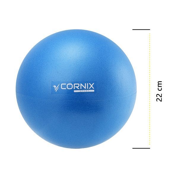 Пилатес, Йога, Реабилитационный мяч Cornix MiniGYMball 22см XR-0226 Синий 50004539 фото