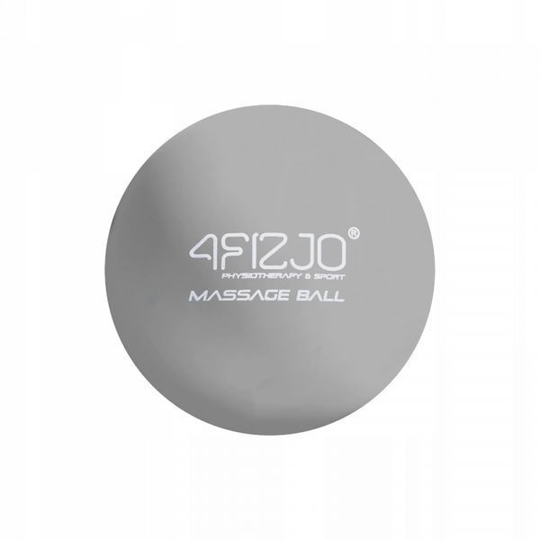 Масажний м'яч 4FIZJO Lacrosse Ball 6.25 см Grey (P-5907739314314) 50003682 фото