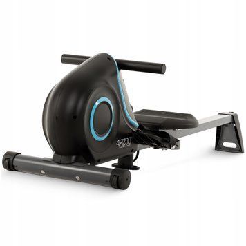 Гребний тренажер магнітний 4FIZJO Evo+ Black/Blue (P-5905973401715) 50005148 фото