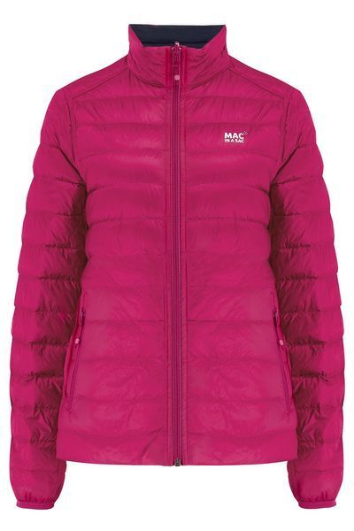 Пуховик Mac in a Sac POLAR REVERSIBLE DOWN JACKET WMS Fuchsia/Navy (XXL) 9263 фото