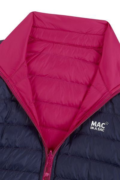 Пуховик Mac in a Sac POLAR REVERSIBLE DOWN JACKET WMS Fuchsia/Navy (XXL) 9263 фото