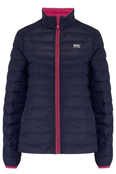 Пуховик Mac in a Sac POLAR REVERSIBLE DOWN JACKET WMS Fuchsia/Navy (XXL) 9263 фото