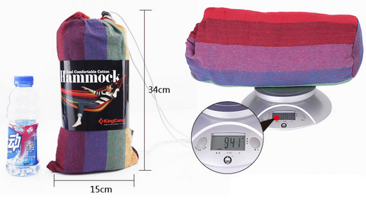 Гамак KingCamp Canvas Hammock(KG3752/11) Dark red 8020 фото