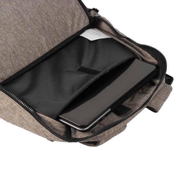 Рюкзак-антивор OOLOO Кенгуру mini 40x30x12 см, кофейный 4240 30004102 фото