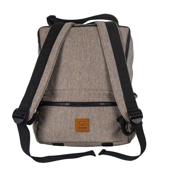 Рюкзак-антивор OOLOO Кенгуру mini 40x30x12 см, кофейный 4240 30004102 фото