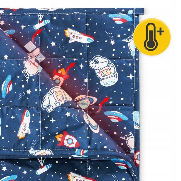 Одеяло тяжелое (утяжеленное) 4FIZJO 3 кг 100 x 150 см baby Blue (P-5905973403535) 50005404 фото