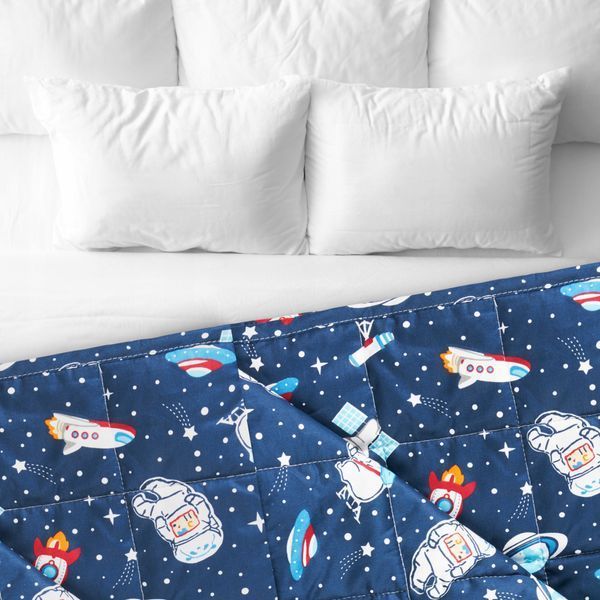 Одеяло тяжелое (утяжеленное) 4FIZJO 3 кг 100 x 150 см baby Blue (P-5905973403535) 50005404 фото