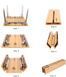 Стіл KingCamp 4-Folding Bamboo Table S KC3955 4833 фото 2