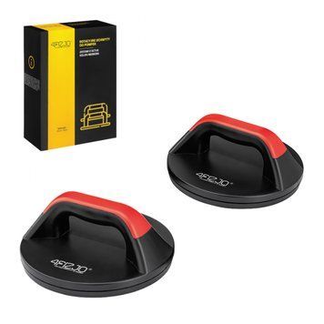 Упори для віджимань поворотні 4FIZJO Push-up Bars Black/Red (P-5907739312495) 50002942 фото