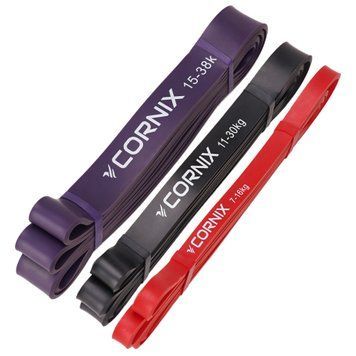Cornix Power Band 7-38 кг Расширительная петля (Фитнес и спортивная резина) Набор 3 шт. XR-0259 50004246 фото