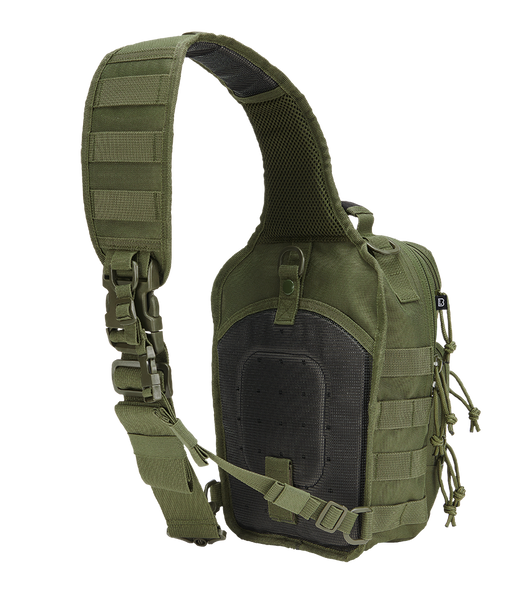 Рюкзак Brandit-Wea US Cooper sling medium тактичний рюкзак (8036-1-OS) оливковий 17093 фото