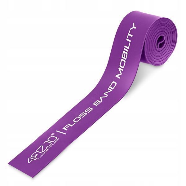 Стрічка компресійна для флосингу 4FIZJO Floss Band 207 x 5 x 0.1 см Violet (P-5905973405201) 50005355 фото