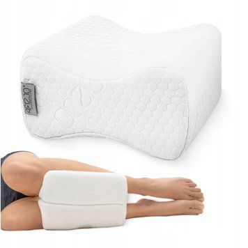 Подушка ортопедична 4FIZJO Support 24 x 21.5 см для для ніг та колін White (P-5907739317056) 50004422 фото