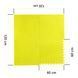 Мат-пазл (ластівчин хвіст) Cornix Mat Puzzle EVA 120 x 120 x 1 cм XR-0236 Yellow 50004611 фото 6