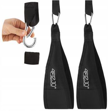 Петлі підвісні (Береша) 4FIZJO AB Sling Straps Black (P-5905973402309) 50005304 фото