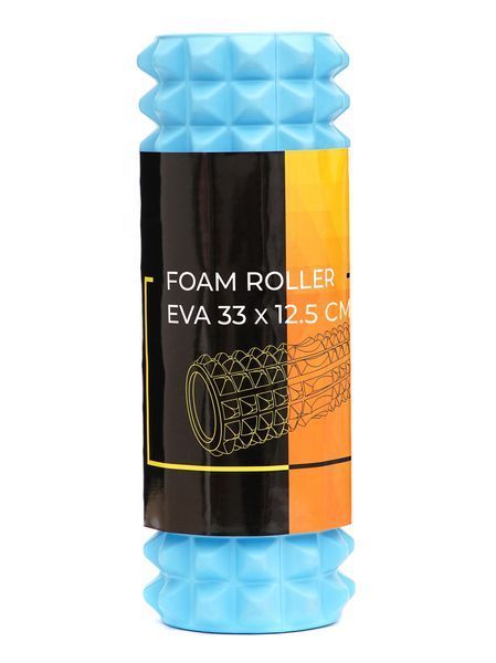 Масажний ролик Cornix EVA 33 x 12.5 см (валик, роллер) XR-0331 Sky Blue 50005101 фото