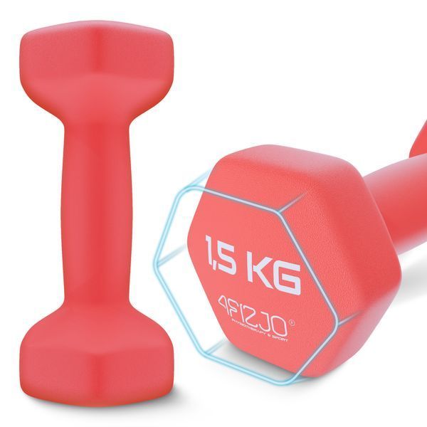 Гантелі вінілові 4FIZJO Classic 2 x 1.5 кг (P-5907739311962) 50002393 фото