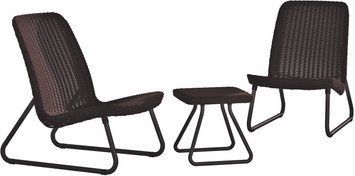 Комплект садовой мебели Keter Rio patio set, виски коричневый 897959344 фото
