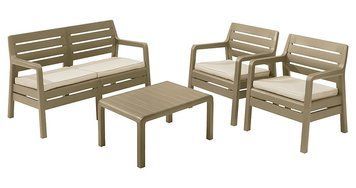 Комплект садових меблів Keter Delano Lounge Set 894913200 фото