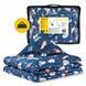 Ковдра важка (обтяжена) 4FIZJO 4 кг 100 x 150 см дитяча Blue (P-5905973403542) 50005508 фото 6