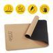 Килимок (мат) спортивний 4FIZJO Cork 183 x 61 x 0.4 см для йоги та фітнесу (P-5907739319562) 50004808 фото 3