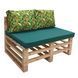 Комплект водоотталкивающих подушек для паллет-дивана eGarden KOLIBRI 120x80x10/120x60x20 5202 фото 1