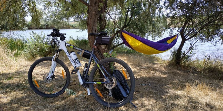 Гамак KingCamp Canvas Hammock(KG3761/04) Purple/yellow 8078 фото