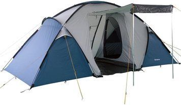 Палатка KingCamp Bari 4(KT3030) Grey/Blue 10148 фото