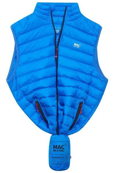 Пухова жилетка Mac in a Sac Mens Alpine Down Gilet Royal (XS) 9067 фото