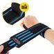 Бинти для зап'ясть (кистьові бинти) 4FIZJO Wrist Wraps Black/Blue (P-5907739317445) 50004425 фото 7