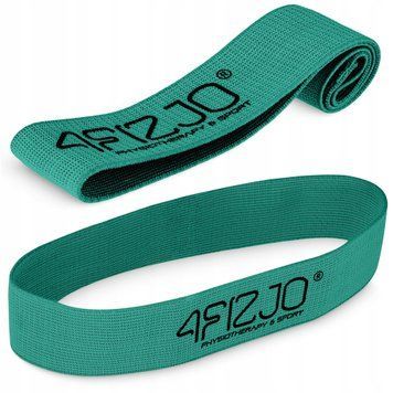 Резинка для фітнесу та спорту із тканини 4FIZJO Flex Band 6-10 кг Green (P-5907739310941) 50002048 фото
