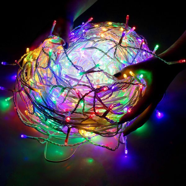 Бахрома Уличная Гирлянда (Улица) Springos 20 м 500 LED + Вспышка CL0519 Микс 50003220 фото